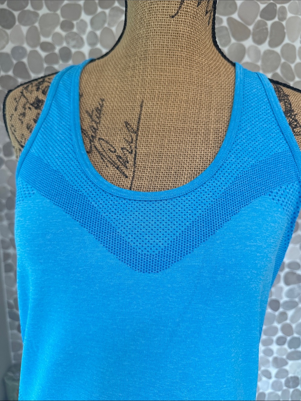 Champion Blue Performance Racerback Tank Top - Picture 3 of 6
